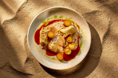 Запеченные ребра леща