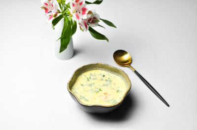 Сливочный суп с лососем / Creamy Salmon Soup